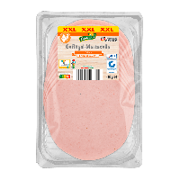 Aldi Nord G&Uuml;ldenhof G&Uuml;LDENHOF Gefl&uuml;gel-Mortadella XXL