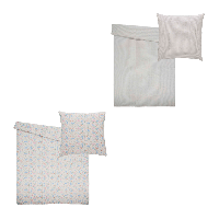 Aldi Nord Novitesse NOVITESSE Seersucker-Bettw&auml;sche, B x L: ca. 135 x 200 cm