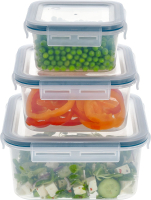 Kaufland  SILVERCREST&reg; Frischhaltedosen-Set quadratisch
