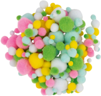 Kaufland  CRELANDO&reg; Pompoms in Pastell-Farben