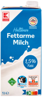 Kaufland  K-CLASSIC Fettarme H-Milch