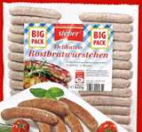 Penny  SIEBER Delikatess-Rostbratw&uuml;rstchen