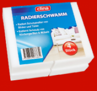 Penny  CLINA Radierschw&auml;mme