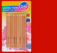 Penny  O-FIZ 10-teiliges Buntstifte-Set JUMBO