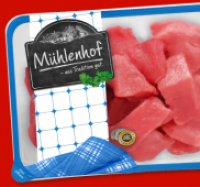 Penny  M&Uuml;HLENHOF Frisches Schweine-Gulasch