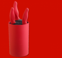 Penny  CASA LINGA 4-teiliges Messerblock-Set