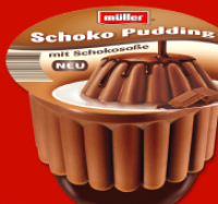 Penny  M&Uuml;LLER Pudding mit So&szlig;e