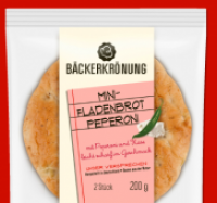 Penny  B&Auml;CKERKR&Ouml;NUNG Mini-Fladenbrot