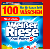 Penny  WEISSER RIESE Voll- oder Color-Waschmittel Pulver