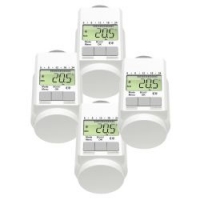Cyberport Homematic Classic L Elektronik-Heizk&ouml;rper-Thermostat mit Boost-Funktion 4er Set