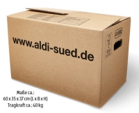 Aldi S&uuml;d  Umzugskarton