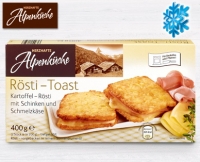 Aldi S&uuml;d  HERZHAFTE ALPENK&Uuml;CHE R&ouml;sti-Toast