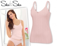 Aldi S&uuml;d  SKIN TO SKIN&reg;Jacquard-Hemdchen oder -BH mit Spitze