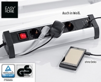 Aldi S&uuml;d  EASY HOME&reg;Design-Tischsteckdosenleiste, 4-fach