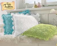 Aldi S&uuml;d  TEXTILE TRADITION H&auml;kelkissen