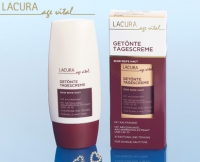 Aldi S&uuml;d  LACURA AGE VITAL Get&ouml;nte Tagescreme