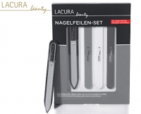 Aldi S&uuml;d  LACURA BEAUTY Nagelfeilen-Set, 4-teilig