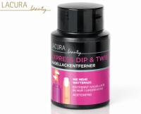 Aldi S&uuml;d  LACURA BEAUTY Express Nagellackentferner dip&nbsp;&&nbsp;twist