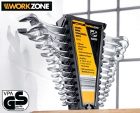 Aldi S&uuml;d  WORKZONE&reg;Gabel-Ring-Schl&uuml;ssel-Satz, 12-teilig