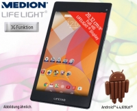 Aldi S&uuml;d  20,32 cm/8 Zoll Tablet-PC mit Android 4.4 MEDION&reg; LIFETAB&reg; S8312 (MD 98989