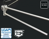 Aldi S&uuml;d  EASY HOME 2-Arm-Handtuchstange