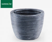 Aldi S&uuml;d  GARDENLINE&reg;Kunststoff Pflanzgef&auml;&szlig; mit&nbsp;Rillen