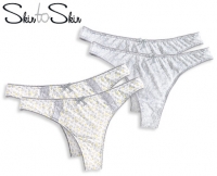Aldi S&uuml;d  SKIN TO SKIN&reg;2 Slips grey & white