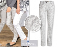 Aldi S&uuml;d  BLUE MOTION&reg;Stretchhose grey & white