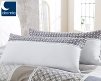 Aldi S&uuml;d  DORMIA&reg;Mako-Satin Kissenbez&uuml;ge, &shy;2 St&uuml;ck