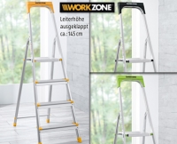 Aldi S&uuml;d  WORKZONE&reg;Haushaltsleiter, 4-stufig