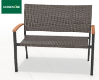 Aldi S&uuml;d  GARDENLINE&reg;Geflecht-Gartenbank