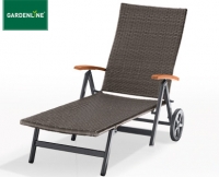 Aldi S&uuml;d  GARDENLINE&reg;Geflecht-Rollliege