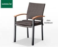 Aldi S&uuml;d  GARDENLINE&reg;Geflecht-Stapelstuhl