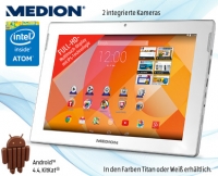 Aldi S&uuml;d  25,7 cm/10,1 Zoll Tablet-PC mit Android 4.4 MEDION&reg; LIFETAB&reg; S10346 (MD 99