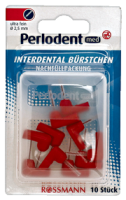 Rossmann Perlodent Med Perlodent med Nachf&uuml;llb&uuml;rstchen ultra fein f&uuml;r Interdental-Set