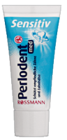 Rossmann Perlodent Med Perlodent med Zahncreme Sensitiv Probiergr&ouml;&szlig;e