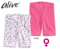 Aldi S&uuml;d  ALIVE&reg; M&auml;dchen-Radlerhosen, 2&nbsp;St&uuml;ck