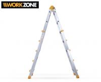 Aldi S&uuml;d  WORKZONE&reg; Multifunktionsleiter, 4&nbsp;x&nbsp;5&nbsp;Sprossen