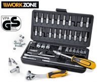 Aldi S&uuml;d  WORKZONE&reg;Steckschl&uuml;ssel-Satz, 47-teilig