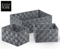 Aldi S&uuml;d  EASY HOME&reg;K&ouml;rbe-Set, geflochten