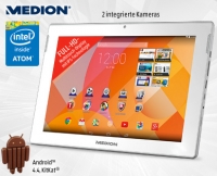 Aldi S&uuml;d  25,7 cm/10,1 Zoll Tablet-PC mit Android 4.4MEDION&reg; LIFETAB&reg; S10346 (MD 992