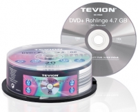 Aldi S&uuml;d  TEVION&reg;DVD+ Rohlinge, 4.7&nbsp;GB