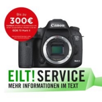 Cyberport Canon Digitale Slr Kameras Canon EOS 7D Mark II Geh&auml;use bis zu 300 Euro Cashback
