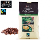 Aldi S&uuml;d  ONE WORLD&reg;Caff&egrave; Crema, ganze Bohne