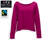 Aldi S&uuml;d  ONE WORLD&reg;Yoga-Sweatshirt mit Fairtrade-Baumwolle