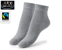 Aldi S&uuml;d  ONE WORLD&reg;Socken mit Fairtrade-Baumwolle, 2 Paar