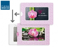 Aldi S&uuml;d  CASA DECO&reg;Gru&szlig;karte mit Wechselbild