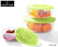 Aldi S&uuml;d  CROFTON&reg;Frischhaltedosen-Set, 3-teilig