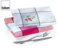 Aldi S&uuml;d  TUKAN&reg;2&nbsp;Geschirrt&uuml;cher, Waffel-Piqu&eacute;