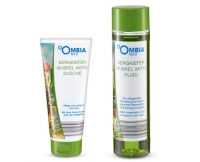 Aldi S&uuml;d  OMBIA MED Bergkiefer Muskel Aktiv Dusche oder Muskel Aktiv Fluid